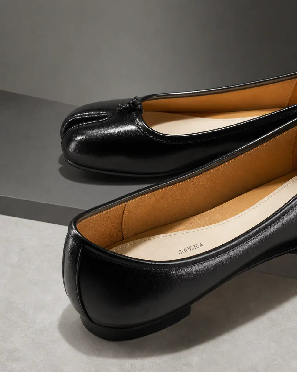 Shoezea Women’s Split-Toe Tabi Ballet Flats for Everyday Comfort