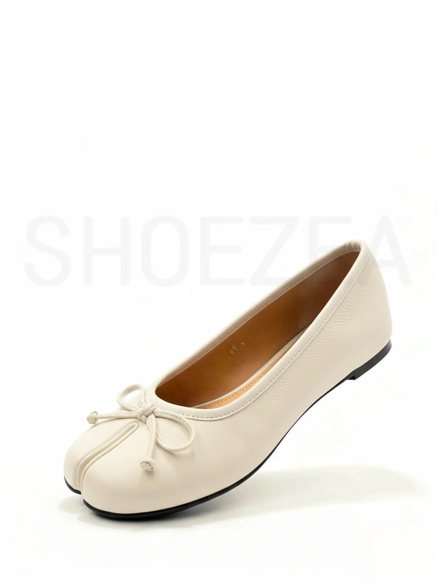 Shoezea Women’s Split-Toe Tabi Ballet Flats with Elegant Bow Detail