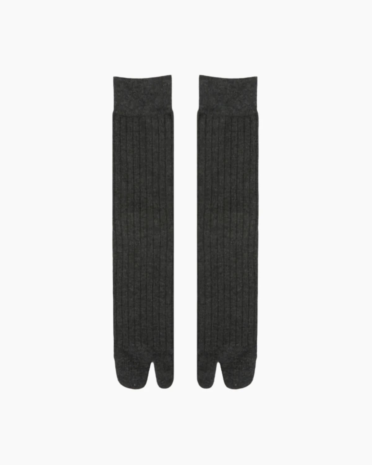 Shoezea Ribbed Tabi Crew Socks