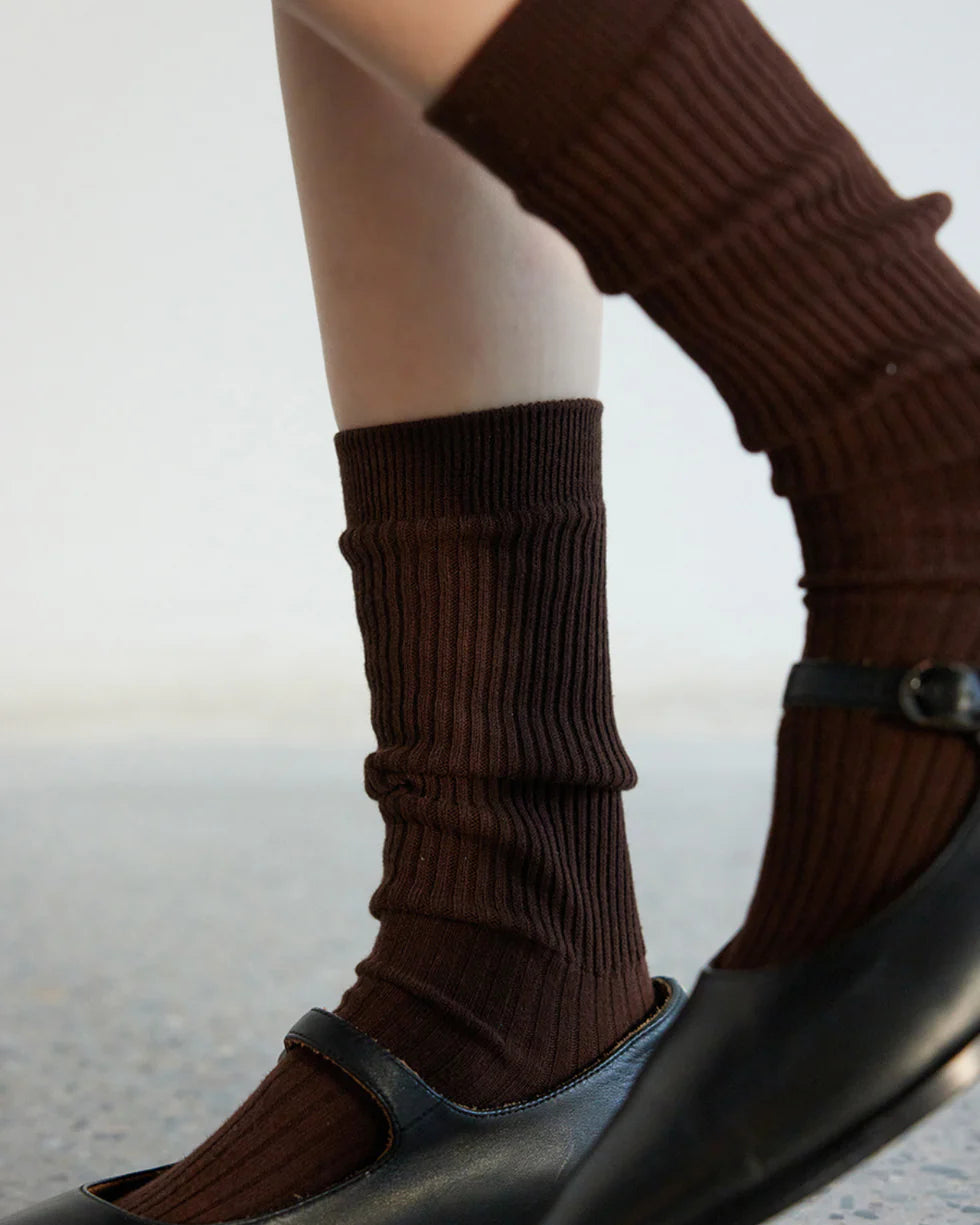 Shoezea Ribbed Crew Socks