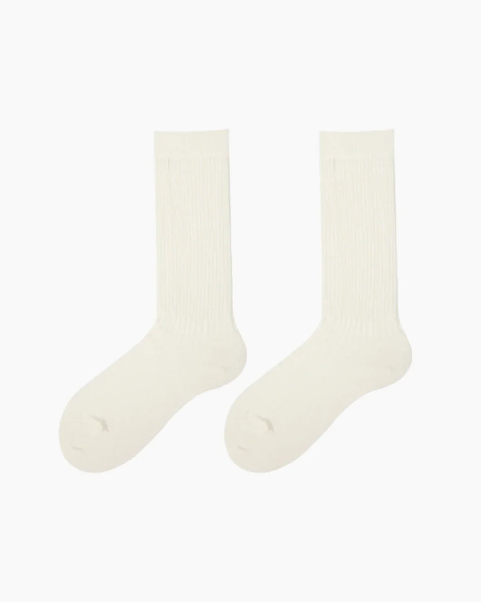 Shoezea Ribbed Crew Socks