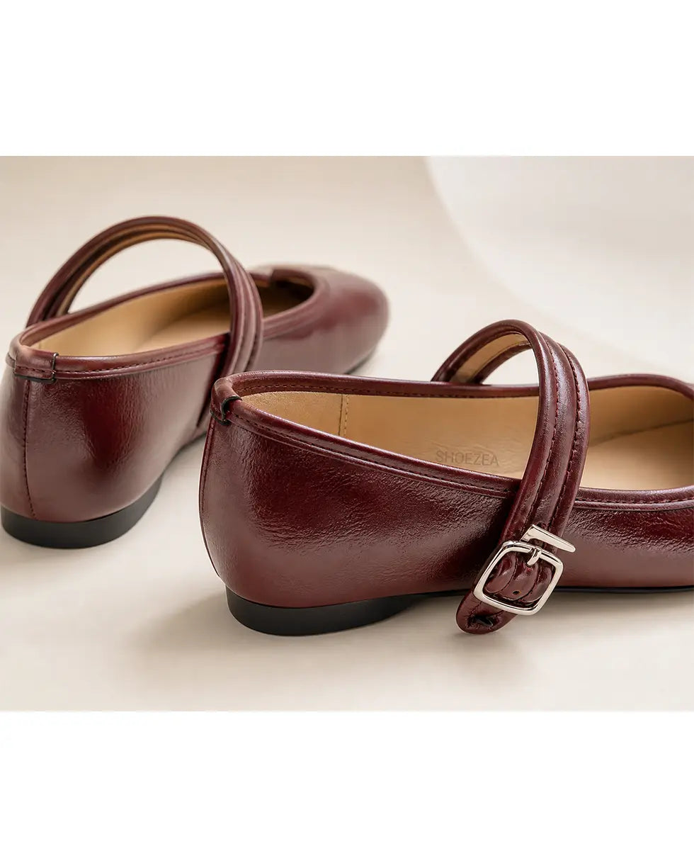 Shoezea Split-Toe Round-Front Tabi Flats for Everyday Wear