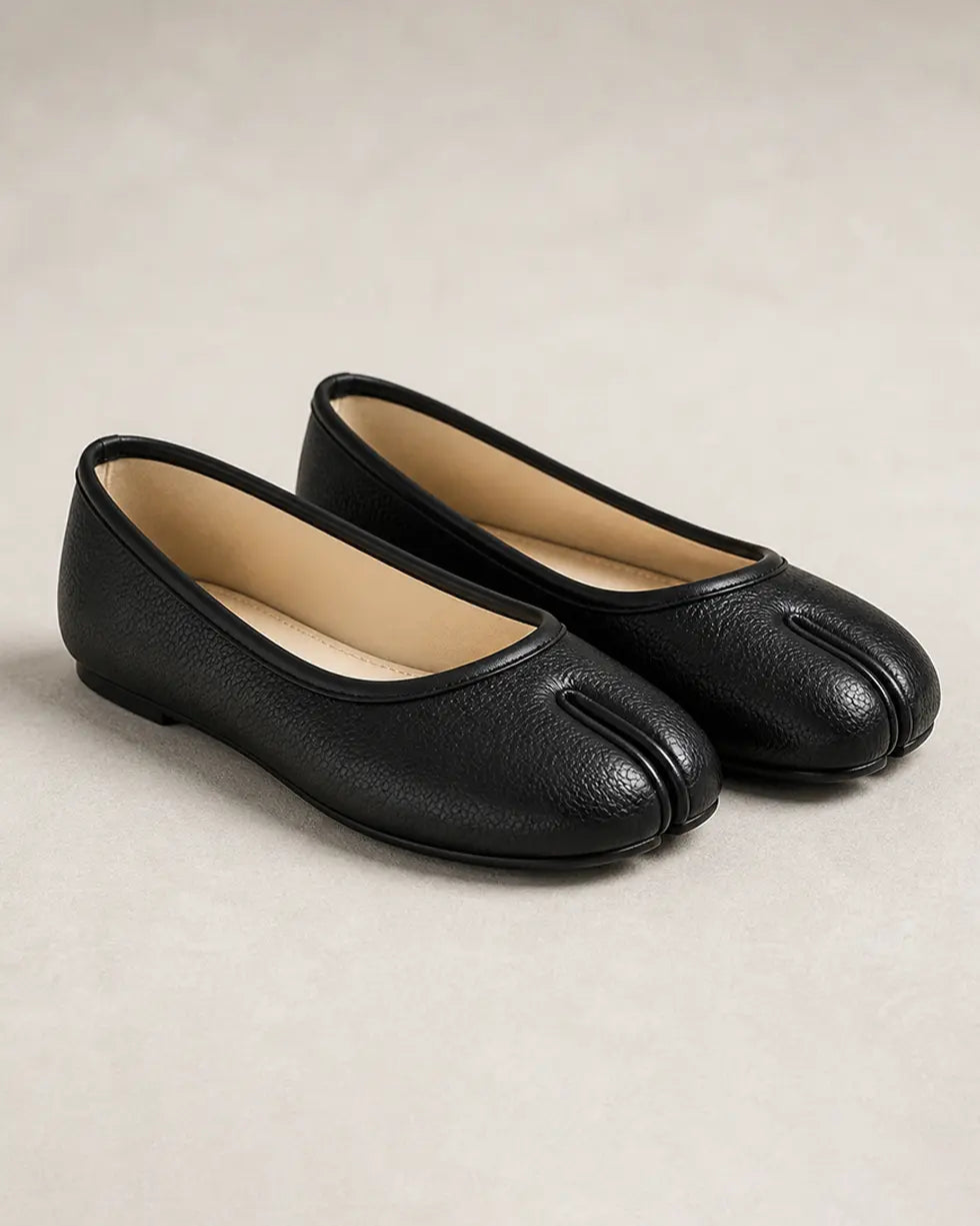Shoezea Soft Split-Toe Tabi Ballerina Flats for All-Day Comfort
