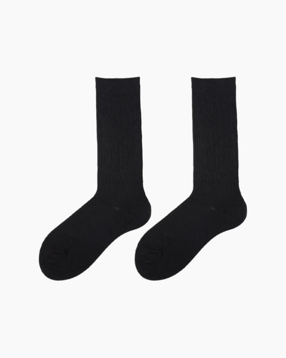 Shoezea Ribbed Crew Socks