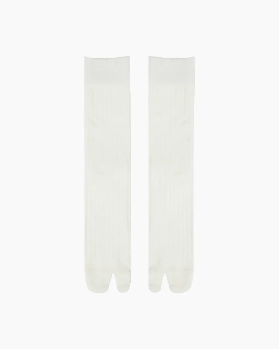 Shoezea Ribbed Tabi Crew Socks