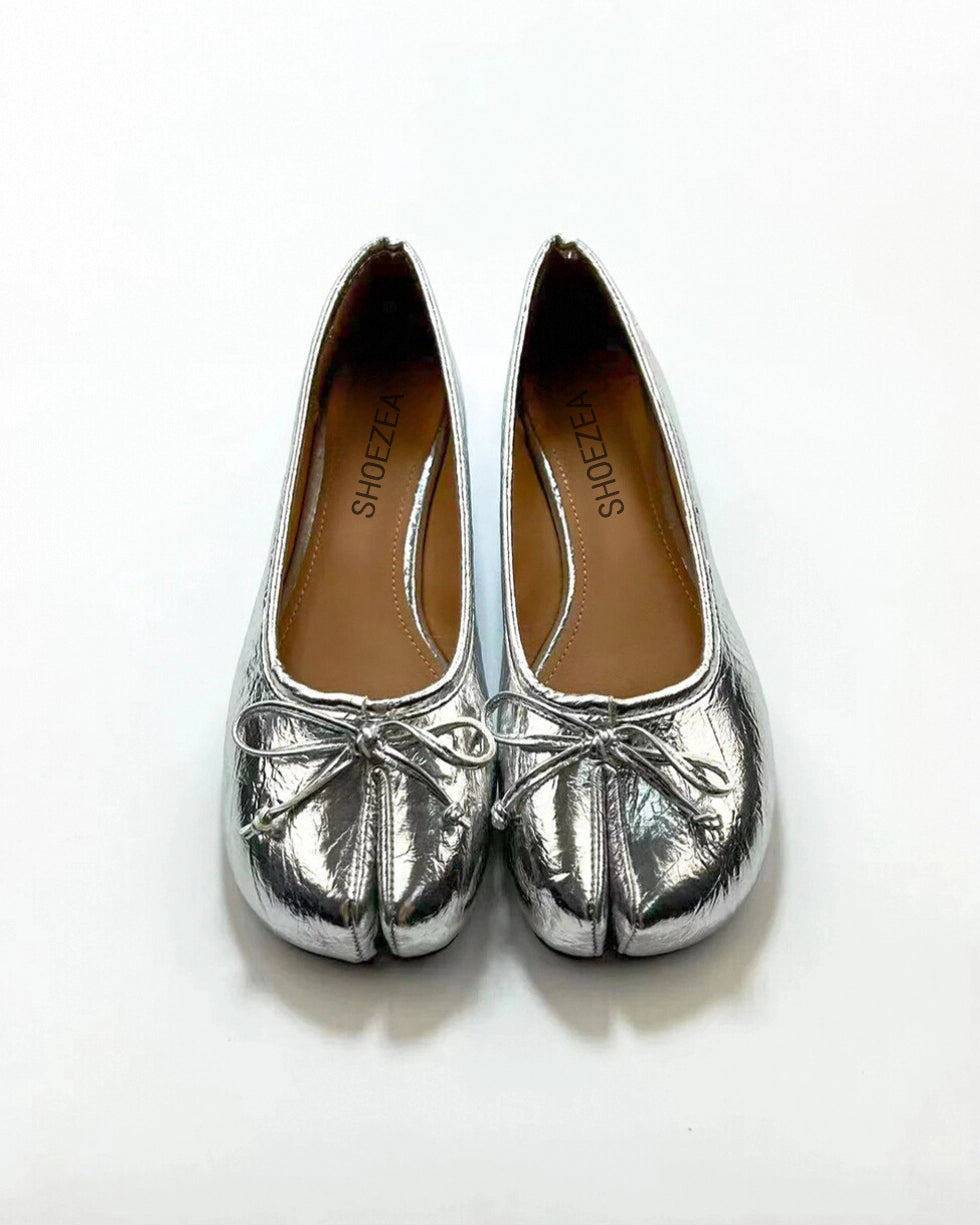 Shoezea Bow Tie Tabi Flats