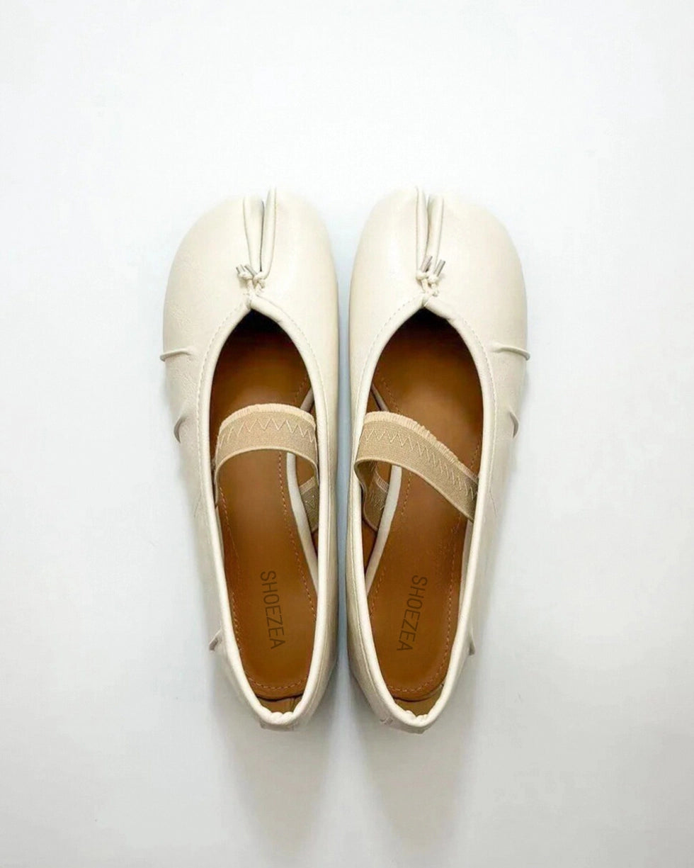 Shoezea Thick Band Tabi Flats