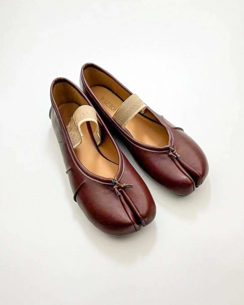 Shoezea Thick Band Tabi Flats