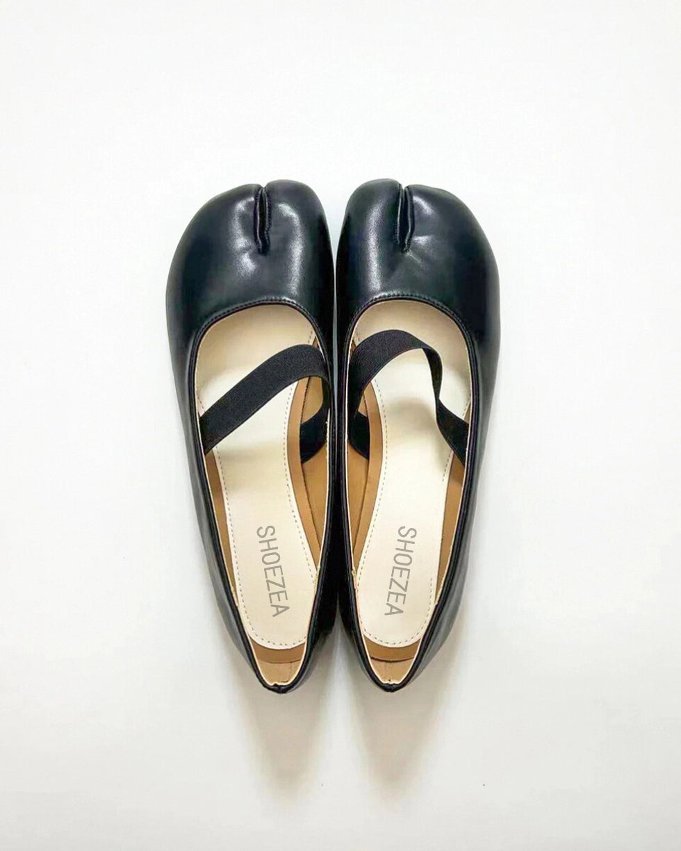 Shoezea Single Band Tabi Flats