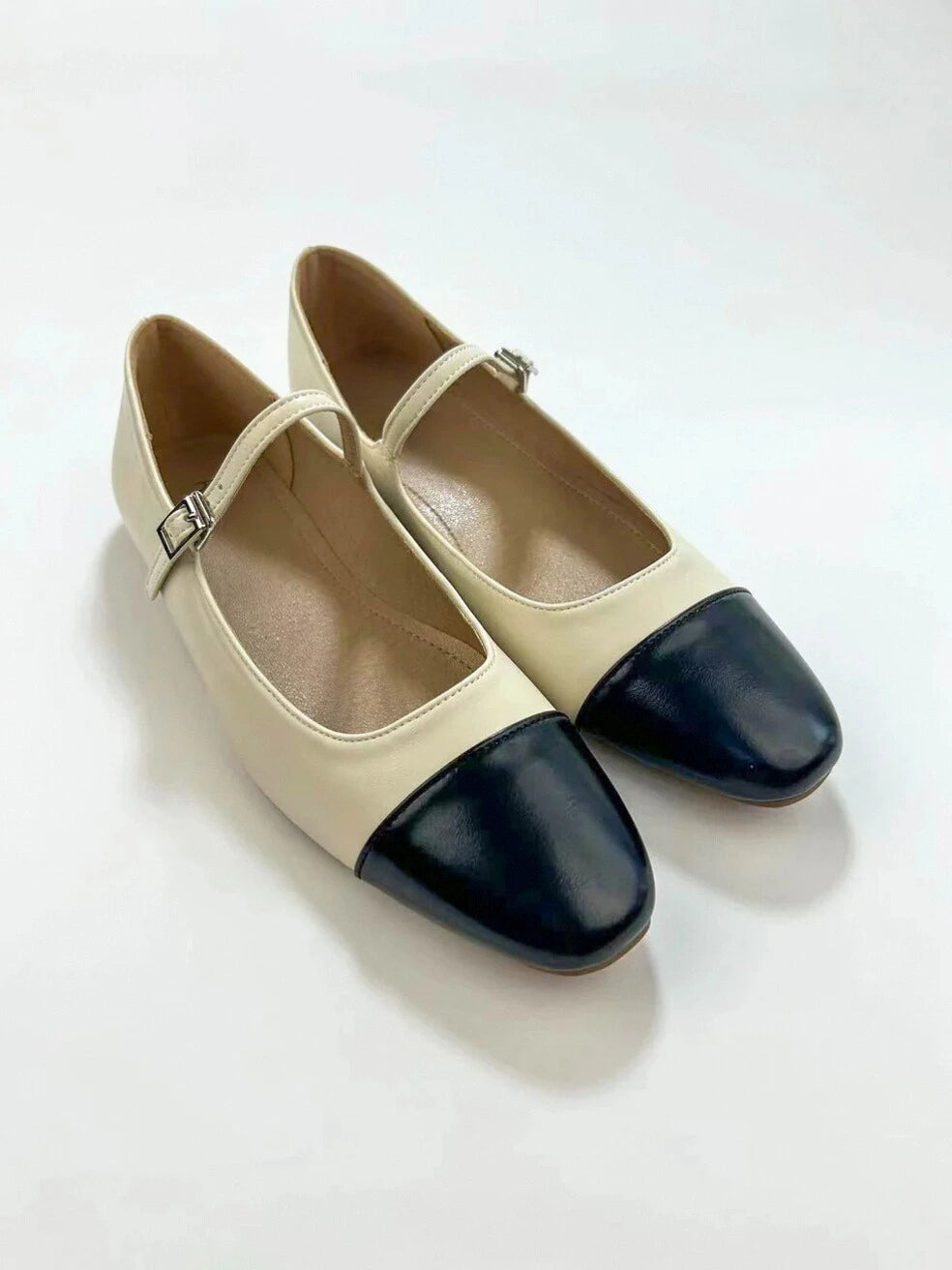 Shoezea Color Block Mary Janes