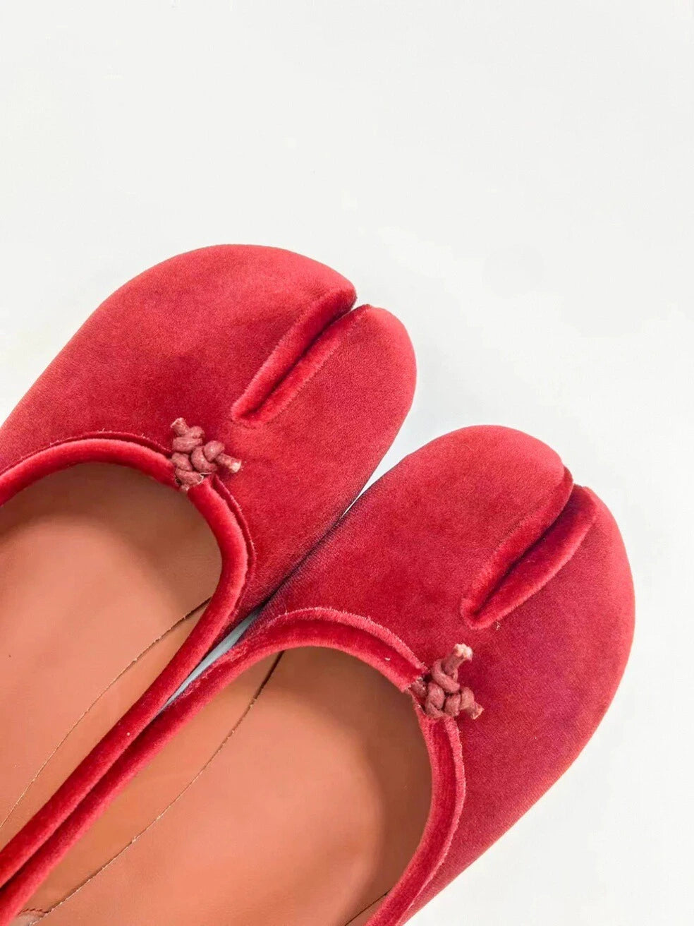 Velvet Tabi Ballet Flats