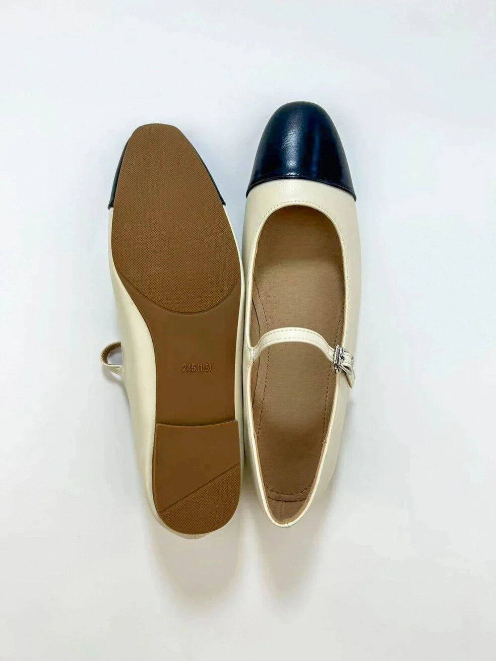 Shoezea Color Block Mary Janes