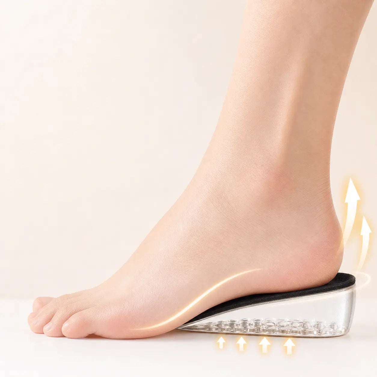 Shoezea Invisible Clear Gel Height Increase Insoles
